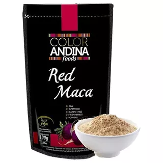 Maca Peruana Vermelha 100% Pura | Color Andina | 100g