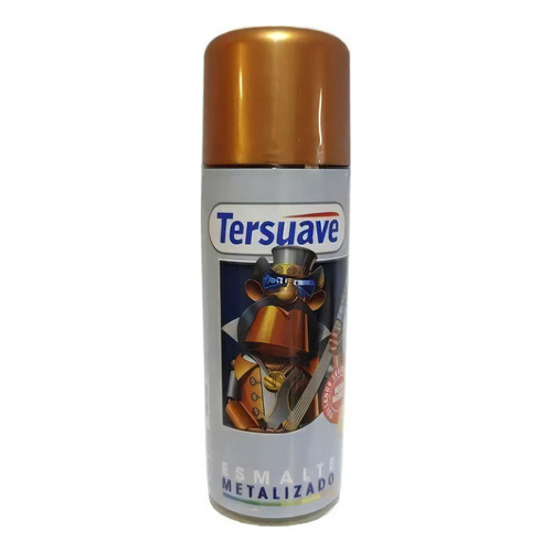 Pintura Aerosol Metalizado Brillante Tersuave 250cc- Deacero Color Cobre Metalizado