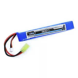 Bateria Lipo 11.1v/3s 1 Pack 1300mah 20c/40c Airsoft