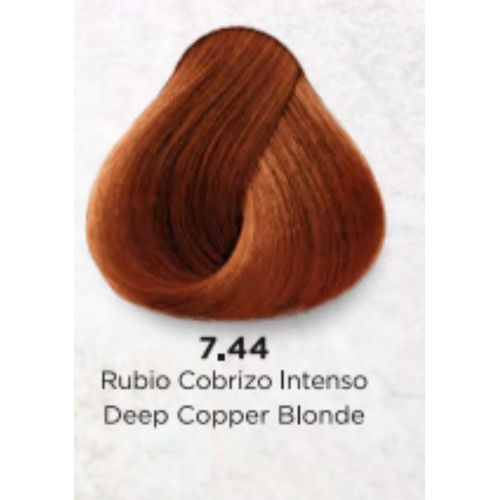 Tinte Kuul 7.44 Cobre Intenso - mL  Tono 7.44 rubio cobrizo intenso