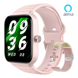 Reloj Inteligente Con Alexa 1.8 Smartwatch Bluetooth Llamada