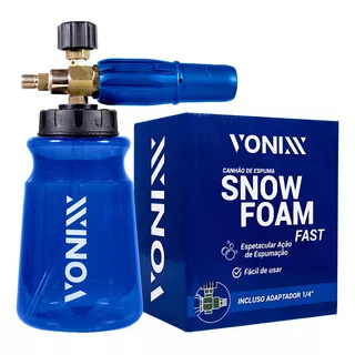 Snow Foam Fast Vonixx Canhão Espuma Ação De Espumação Rápida