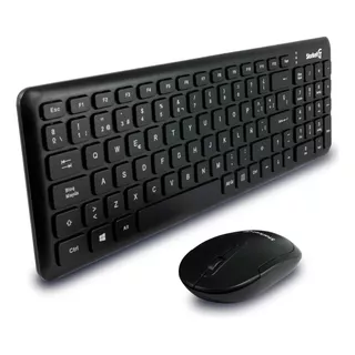 Kit De Teclado Y Mouse Starket Sk-001 Español Color Negro