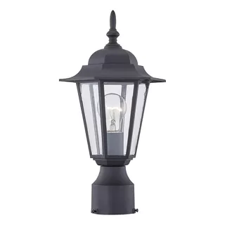 Farol De Poste, Base E26 De 60 W Max., Carcasa De Aluminio 