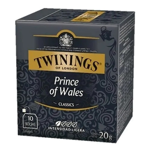 Te Negro Twinings Prince Of Wales Classics - Caja X10 Sobres