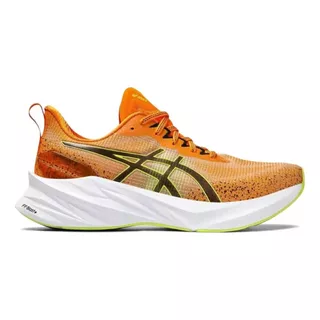 Tênis Masculino Asics Novablast 3 Le Cor Laranja/verde - Adulto 41 Br