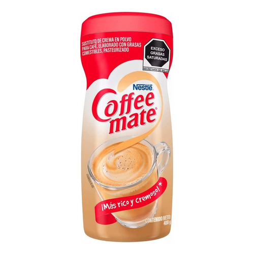 Sustituto De Crema en polvo sabor original Coffee Mate 400g