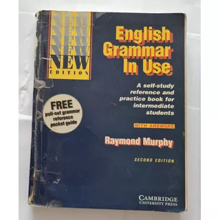 Livro, English Grammar In Use, A Self Study Reference And Pratice Book For Intermediate Students, Raymond Murphy