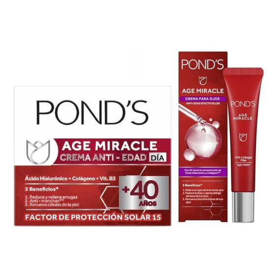 Kit Age Miracle Pond´s +obsequ - g a $934