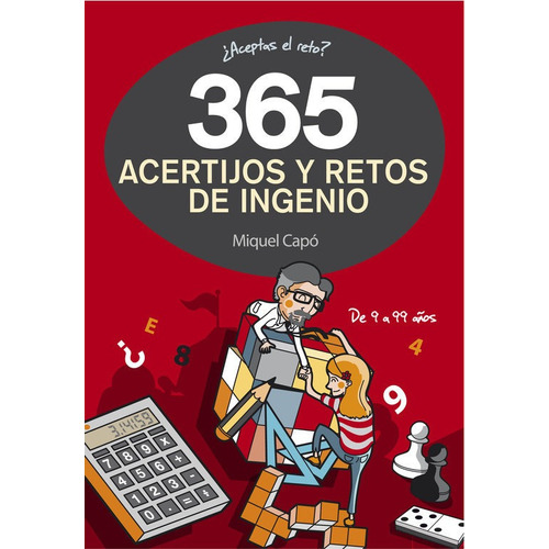365 Acertijos Y Retos De Ingenio - Capo,miquel