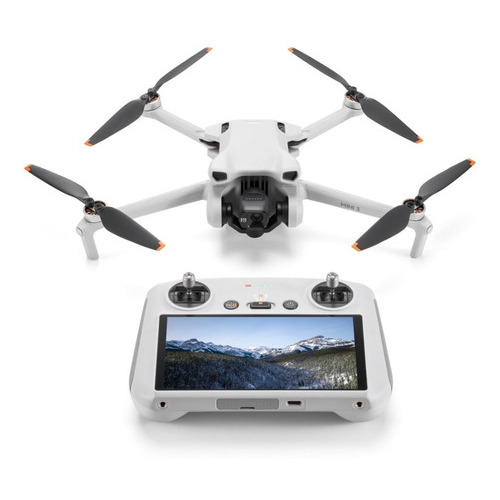 Mini Drone Dji Mini 3 (dji Rc) Con Cámara 4k - Gris Color Gris