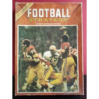 Football Strategy Juego De Mesa Vintage 