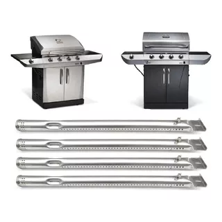 4 Queimadores Inox Churrasqueira Char Broil Design Br, Classic, Entre Outros Modelos A Pronta Entrega!