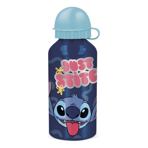 Botella Aluminio Infantil Lilo & Stitch 400ml 1129 Color Azul
