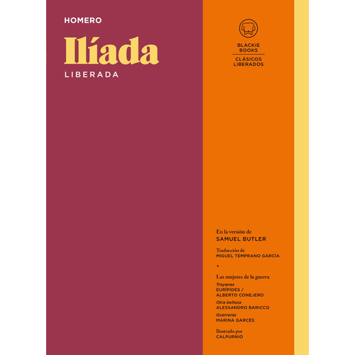Ilíada, de Homero., vol. 1. Editorial Blackie Books, tapa blanda, edición 1 en español, 2023