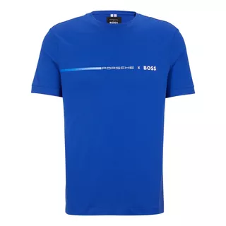 Playera Hugo Boss X Porsche Mercerised Cotton T-shirt Slim 