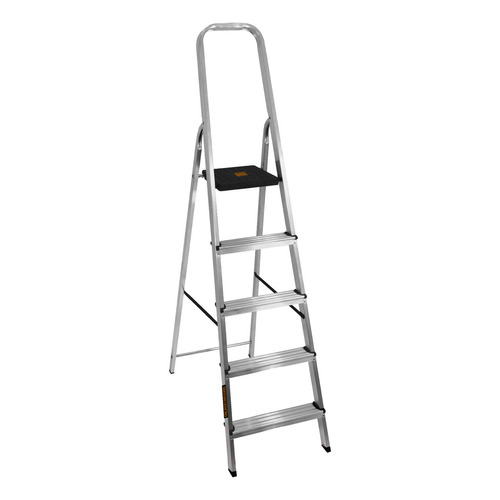 Escalera Black+decker 150k Aluminio 5 Escalones Cuot Fs