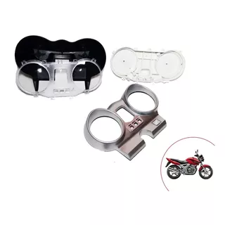 Conjunto Carcaça Painel Twister Cbx 250 Completa  Logo Honda Orbital 2001 2002 2003 2004 2005 2006 2007 2008