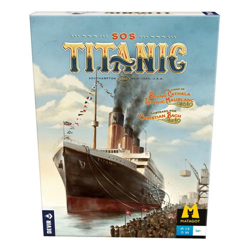 Juego De Mesa - Sos Titanic - Español