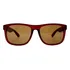 Gafas de sol cuadradas clásicas para hombre, Uv400, marco de verano oscuro, color marrón sólido