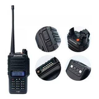 Radio Walkie Talkie Baofeng Uv960 - T-57 Larga Distancia Color Negro Bandas De Frecuencia Vhf/uhf