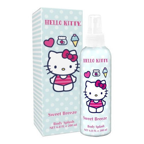 Perfume Hello Kitty Sweet Breeze 200ml Volumen de la unidad 200 mL