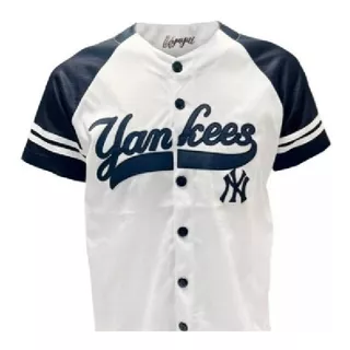 Jersey Casaca Baseball Yankees Unitalla L Y M