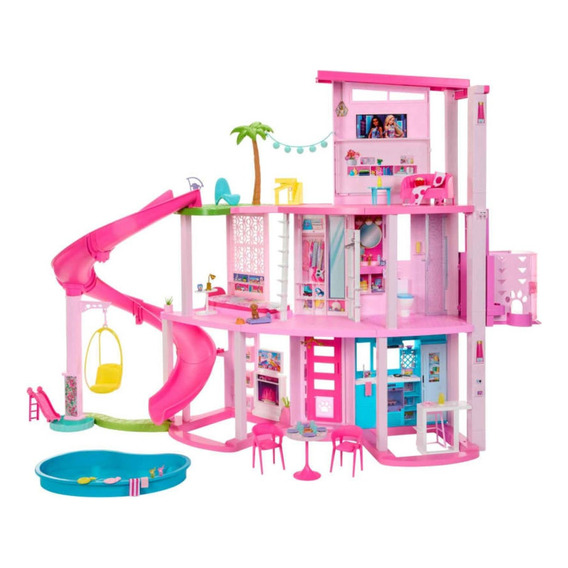 Barbie Casa De Los Sueños 2023, 360 Grados 75 Accesorios 