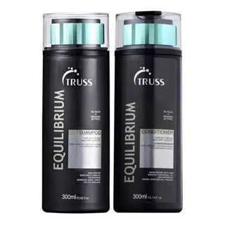 Kit Equilibrium Shampoo 300ml, Condicionador 300ml Truss