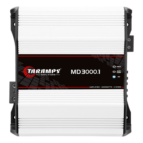 Módulo amplificador digital Taramps Md3000.1 Wrms, 2 ohmios, color blanco