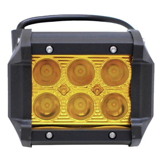 Barra Led Cubo Chip Original Neblinero 18w Auto Moto Camion 