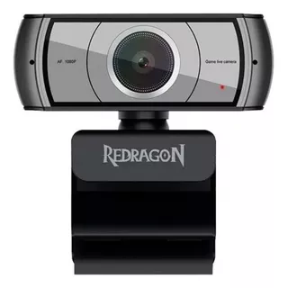 Câmera Web Redragon Apex Full Hd 30fps Cor Preto