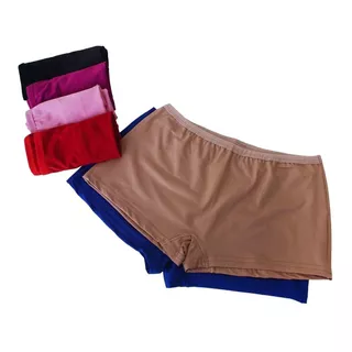 Kit 6 Calcinha Juvenil Boxe Shortinho Cueca Confortável Girl