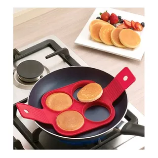 Molde De Silicón Para Hacer Hot Cakes Mide 34x16x2cm