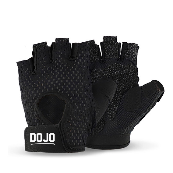 Guantes De Entrenamiento Musculación Y Fitness Negro - Dojo