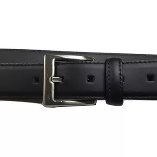 Cinturon Cuero Talle Especial Color Negro Talle 130
