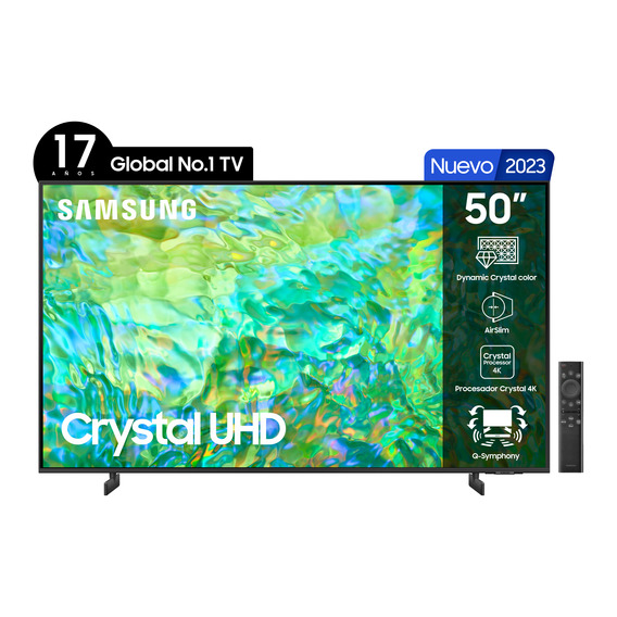 Crystal Uhd 4k 50  Led Cu8000 Samsung Smart Tv