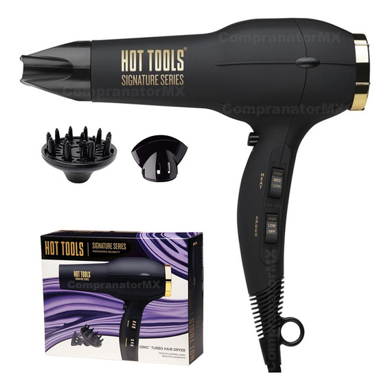 Secadora Cabello Profesional Hot Tools Turbo + Iones 1875w