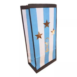 Bolsitas Argentina Messi Seleccion X 10 U Souvenir  11x24x7 