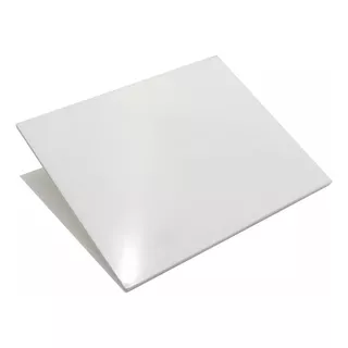 Placa Plástico Psai Branco 100cm X 50cm X 2mm Parece Pvc