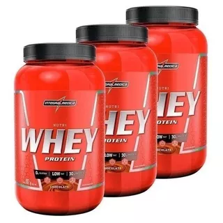 Kit 3 Whey Nutri Wey - Integral Medica 907g 