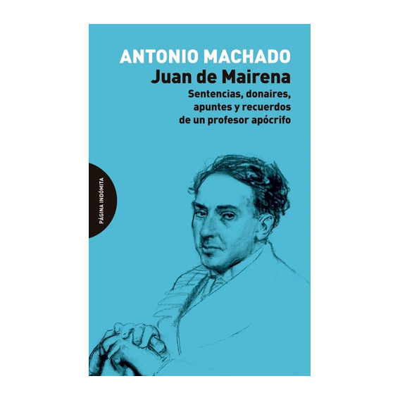 Juan De Mairena - Antonio Machado, De Antonio Machado. Editorial Página Indómita En Español