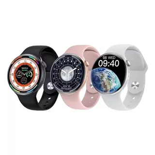  Relógio Smartwatch Femin E Masculi W28 Pro Redondo Original