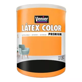 Látex Color Venier Interior/exterior | +14 Colores | 1lt
