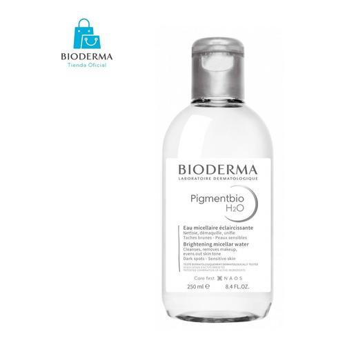 Bioderma Pigmentbio H2o Agua Micelar Iluminadora 250ml Momento de aplicación Noche Tipo de piel Todo tipo de piel