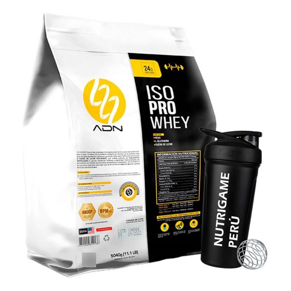 Iso Pro Whey 5kg Proteina Isolatada +shaker - Tienda Fisica