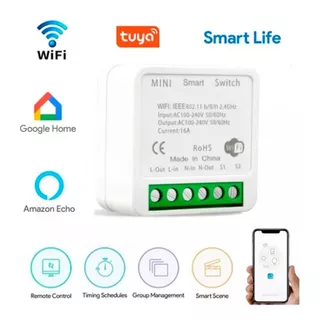 Breaker Interruptor Inteligente Wifi Smart Switch Tuya Alexa