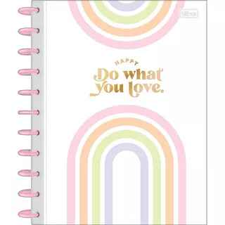 Caderno Tilidisco Inteligente Happy 10 Matérias 160f Tilibra