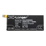 Batería Alternativa P/ LG Bl-t22 3.8v 2000mah Lkh650xl