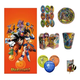 Dragon Ball Goku Artículos Paquete Fiesta 30 Niños